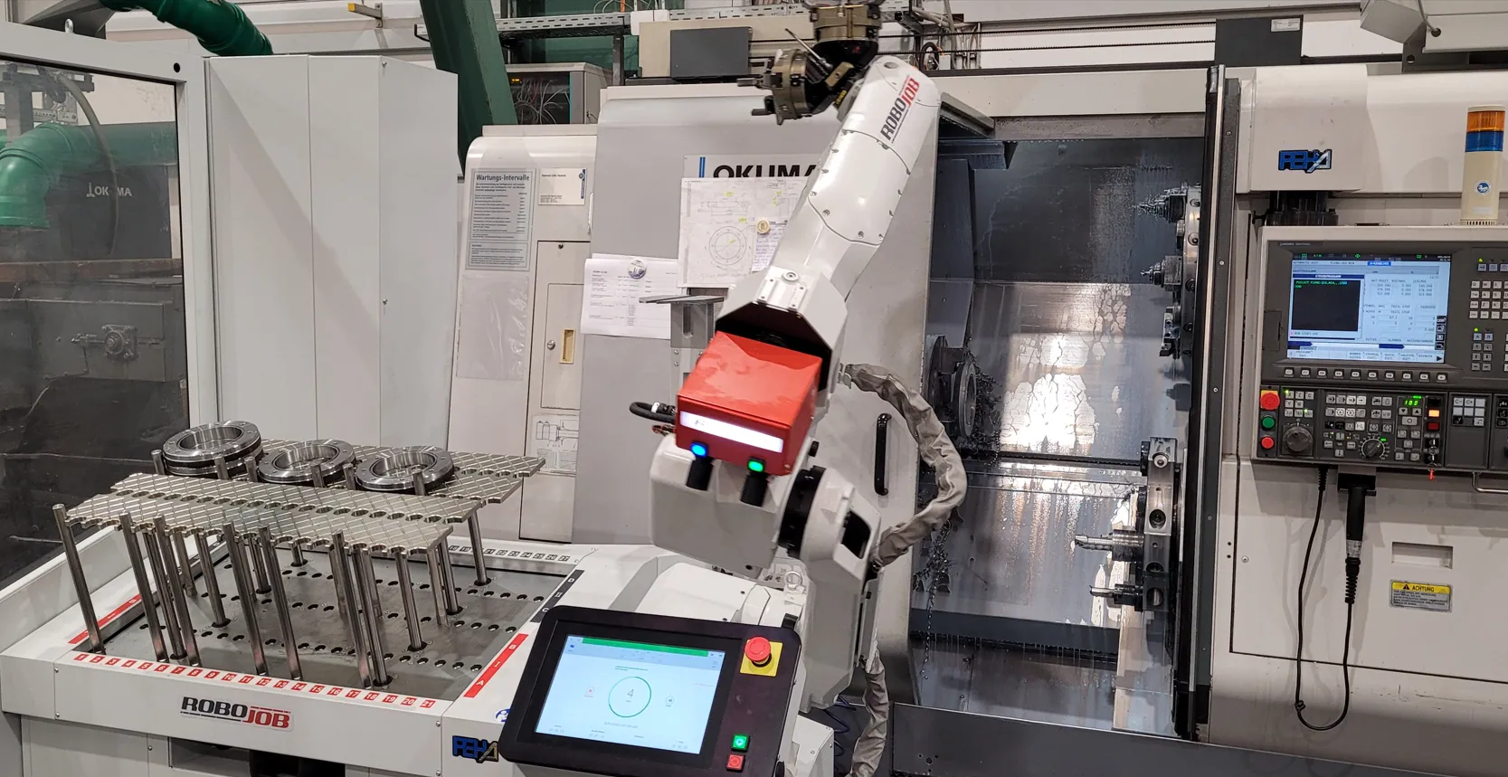 Okuma LU400 inkl. Automation